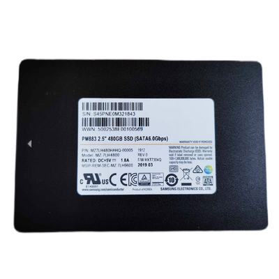 Interne SSD Festplattenlaufwerk MZ7LH480HAHQ SSD Samsung PM883 480GB