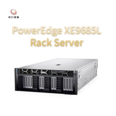 PowerEdge XE9685L Rack-Server Hochleistungs-KI-Inferenz und Modell-Feinabstimmung, Flash-Speichersystem, Xeon-CPU-Server