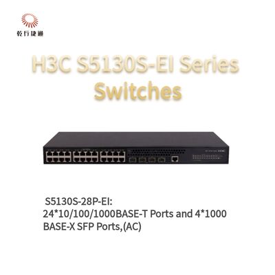 H3C S5130S-28P-EI Serie Enhanced Gigabit Access Switches