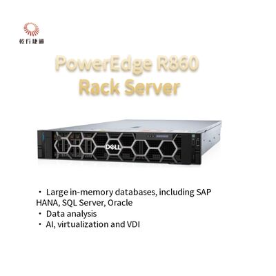 PowerEdge R860 Rack-Server Intel Xeon Prozessor 2U Server-Rack-Anbieter