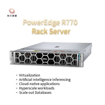 PowerEdge R770 2U dual-socket rack server Intel Xeon 6 processors