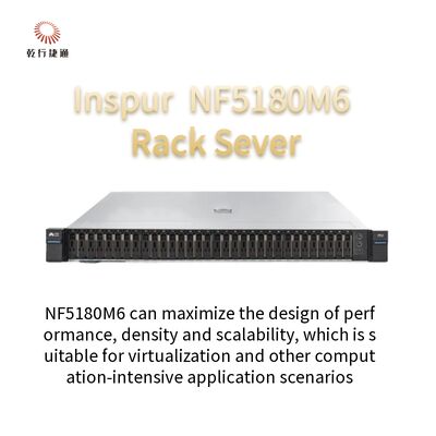 Gestell-Speicher-Server Inspur NF5180M6 1U Intels C621A Gestell-Berg-Server