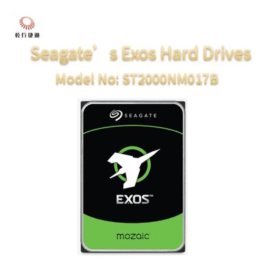 Seagate Exos Enterprise-Festplatten EXOS 2TB Modell-Nr.: ST2000NM017B