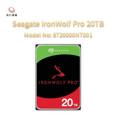 Seagate IronWolf Pro 20TB Modellnummer: ST20000NT001
