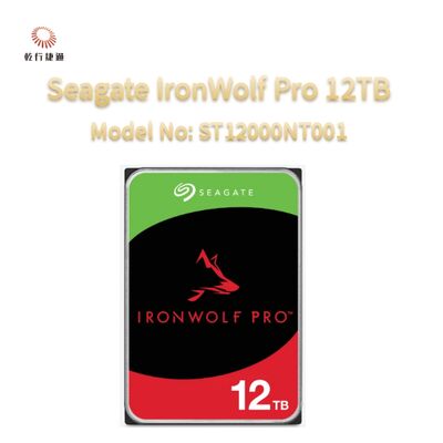Seagate IronWolf Pro 12TB Modellnummer: ST12000NT001