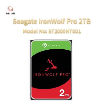 Seagate Ironwolf Pro 2TB Model No: ST2000NT001