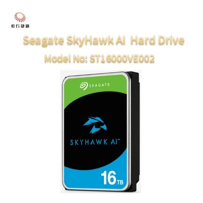 Seagate SkyHawk AI Video Festplatte Modellnummer: ST16000VE002