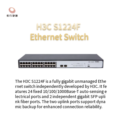 H3C S1224F Voll-Gigabit-Unmanaged-Ethernet-Switch 24 feste Auto-Negotiation-Ethernet-Ports