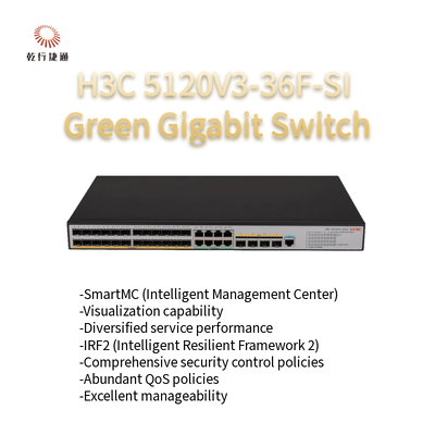 H3C S5120V3-SI Grüner Intelligenter Gigabit Ethernet-Schalter 5120V3-36F-SI