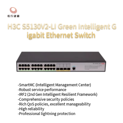 H3C S5130V2-LI S5130V2-28P-LI Grüner intelligenter Gigabit-Ethernet-Switch