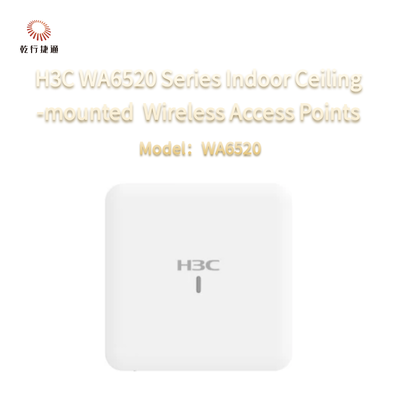 Deckenmontierte Wi-Fi 6 (802.11ax) Wireless Access Points der H3C WA6520-Serie für den Innenbereich