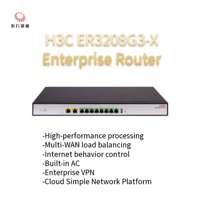 H3C ER3208G3-X Hochleistungs-Unternehmensrouter der neuen Generation
