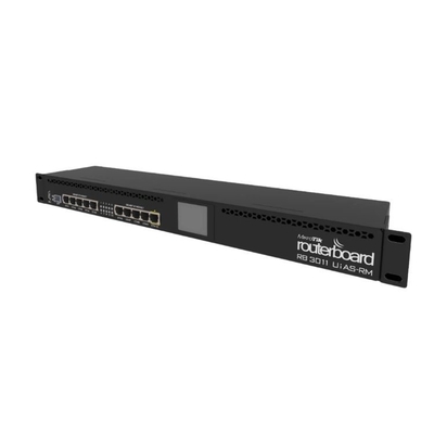RB3011UiAS-RM 1GB RAM Datacom Switches PoE heraus auf Hafen 10 CPU 2x1.4GHz
