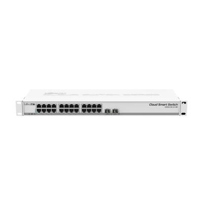 Zwei SFP+-Hafen Datacom-Schalter SwOS trieben 24 Port-Gigabit Ethernet-Schalter an
