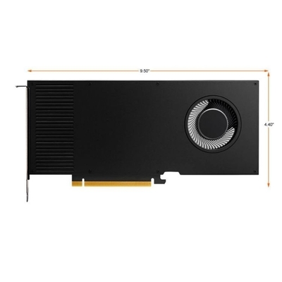 Gebissener 448GB/S einzelner Schlitz NVIDIAS RTX A4000 Ray Tracing Graphics Card 16GB GDDR6 256 GPU