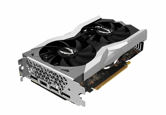Doppelfan GeForce RTX 2060 SPIEL grafische Karte ZOTAC 14Gbps 6GB Geforce