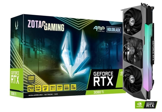 Ti Ampere Holo GeForce RTX 3080 SPIEL grafische Karte ZOTAC 12GB 19Gbps Geforce