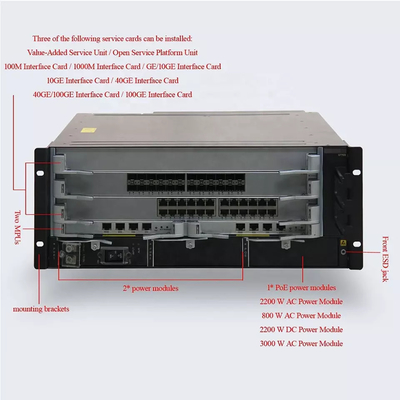 Datacom S7703 Huawei schaltet S7700 intelligentes Verlegungshochregal des schalter-3U