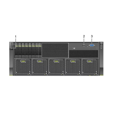 44 3,5 Gestell-Server des Zoll-Festplatten-Huawei-Fusions-Server-32 DDR4 DIMMs 5288 V6 4U