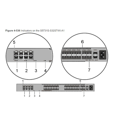 Netz Huawei schalten 48 Port-S5731S-S48T4X