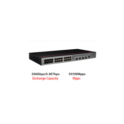 S5735S-L24T4S-QA2 Huawei Switch 24 Port Gigabit Ethernet+4 Gigabit Glasfaser-Port