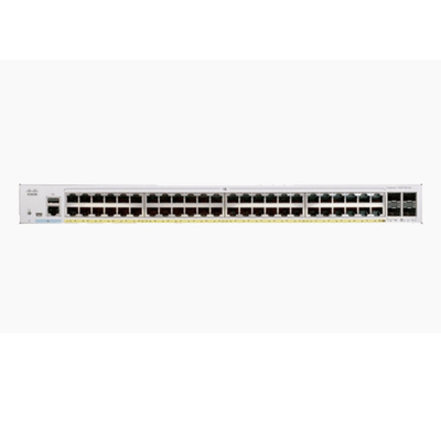 C1000-48P-4G-L 48 Port Access Switch RJ45 PoE+ 370W 104Gbps 77,38Mpps