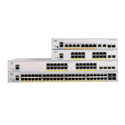 Cisco C1000-24P-4X-L Zugangsschalter 24Gigabit Ethernet RJ45 PoE+ Uplink-Schnittstellen 4 SFP+ 195W