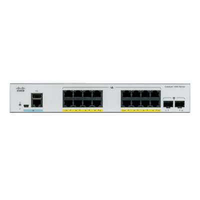 Cisco C1000-16T-E-2G-L Gigabit Ethernet Enterprise-Class Layer 2 Switches 16 Ports Gigabit Uplink-Schnittstelle 2 SFPs