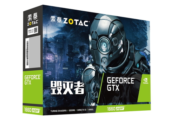 Neue ZOTAC GTX1660S 1660 SUPER Grafikkarte Videokarten GeForce gtx1660S 6G Grafikkarte NVIDIA GTX 1660 SUPER