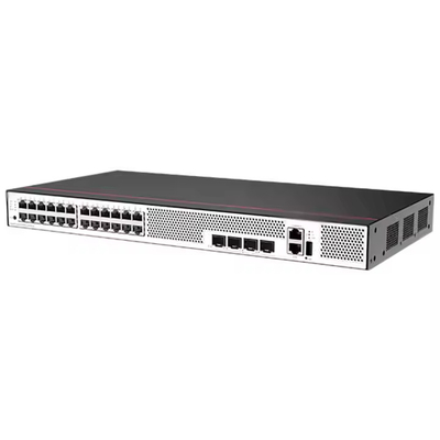 S5735S-L24T4X-A1 24 10/100/1000BASE-T Ethernet-Ports 4 10 Gigabit SFP+ Wechselstromversorgung Zugangsschalter