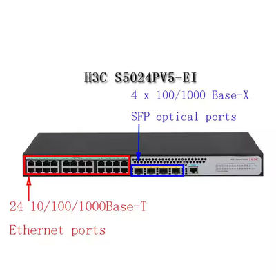 LS-5024PV5-EI-PWR Enterprise Class Netzwerkschalter, WLAN-Gerät, Zugangsschalter der Schicht 2
