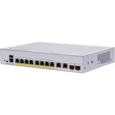 Business 350-Serie Managed Switch CBS350-8FP-E-2G-CN 10/100/1000 PoE+ Ports 60W Leistungsbudget 8 Gigabit Ethernet 2 SFP P