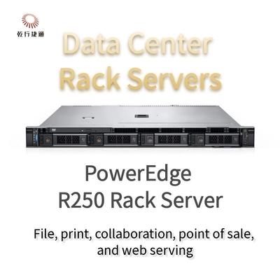 1U PowerEdge R250 Rack Server Premium Anpassung