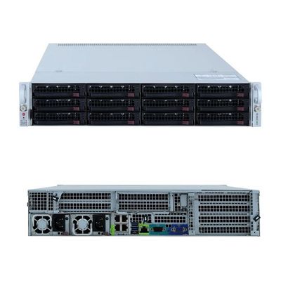High Support Rack-Mounted Data Server mit 24 X 2,5 ′′ Drive Bays und internem Speicher, Flash-Speichersystem, Xeon-CPU Server