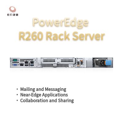 Dell PowerEdge R260 Rack-Speicherserver, Datenspeicherserver, benutzerdefinierter Speicherserver