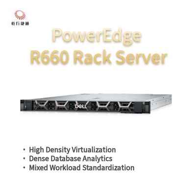 Dell PowerEdge R660 Rack-Server, Flash-Speichersystem, Xeon-CPU-Server, benutzerdefinierter Speicherserver