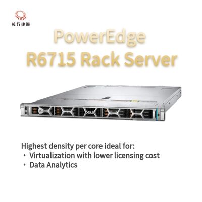 PowerEdge R6715 Rack-Server richtige Speichergröße und Speicherdichte