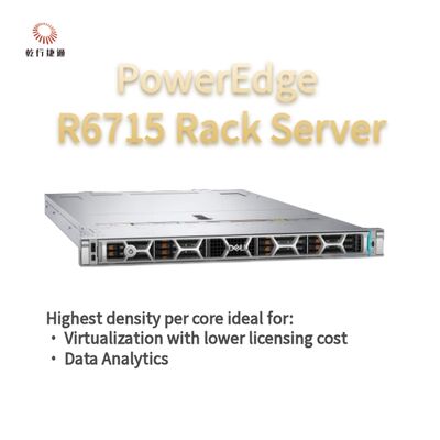 PowerEdge R6715 Rack-Server richtige Speichergröße und Speicherdichte