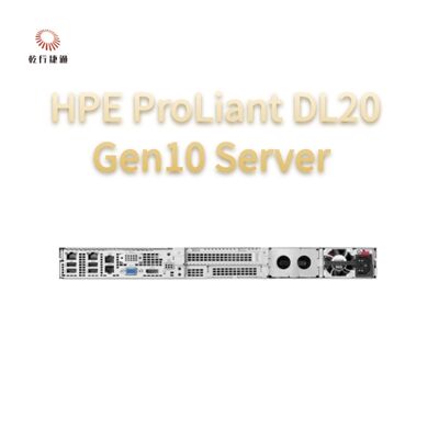 HPE ProLiant DL20 Gen10 Server Kompakt Vielseitig für Einzelhandelskettenunternehmen, 2-Wege-Server, Datenspeicher