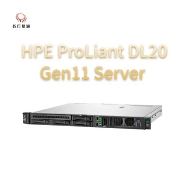 HPE ProLiant DL20 Gen11 Rack Server, Flash-Speichersystem, 1U Rackmount Server Verkauf