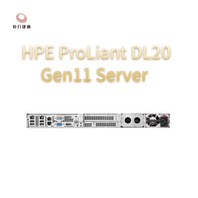 HPE ProLiant DL20 Gen11 Rack-Server, Flash-Speichersystem, Xeon-CPU-Server