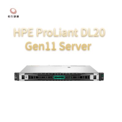 HPE ProLiant DL20 Gen11 Rack-Server, Flash-Speichersystem, Xeon-CPU-Server