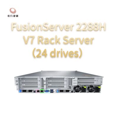 FusionServer 2288H V7 Rack-Server ((24 Laufwerke) Robuste Leistung, 8-Kern-Intel-Prozessor, Datenspeicher