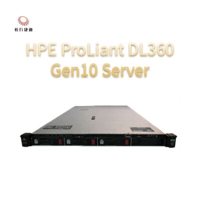 4 bis 128 Kernprozessor HPE ProLiant DL360 Gen10 Rack Server für Virtualisierung und Datenbanken