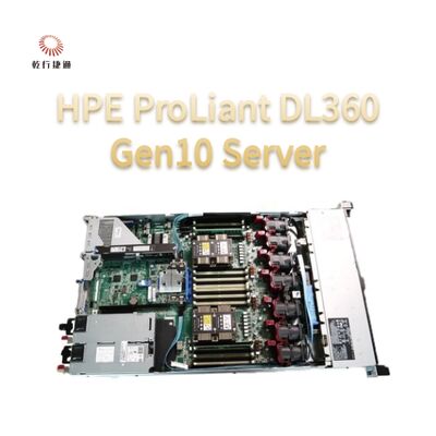 4 bis 128 Kernprozessor HPE ProLiant DL360 Gen10 Rack Server für Virtualisierung und Datenbanken