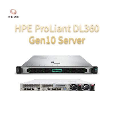 4 bis 128 Kernprozessor HPE ProLiant DL360 Gen10 Rack Server für Virtualisierung und Datenbanken