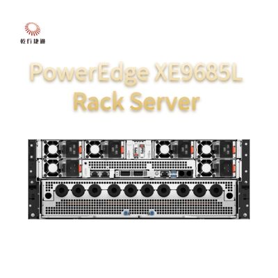 PowerEdge XE9685L Rack-Server Hochleistungs-KI-Inferenz und Modell-Feinabstimmung, Flash-Speichersystem, Xeon-CPU-Server