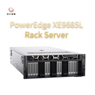 PowerEdge XE9685L Rack-Server Hochleistungs-KI-Inferenz und Modell-Feinabstimmung, Flash-Speichersystem, Xeon-CPU-Server