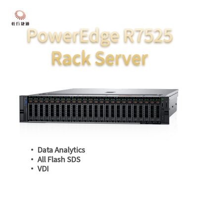 PowerEdge R7525 2U Rack-Server,Speicher-Server Verkauf, 2U Server-Rack-Exporteur