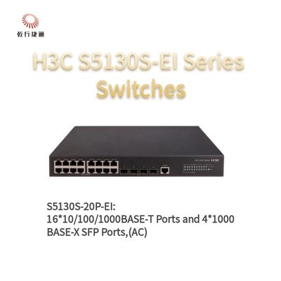 H3C S5130S-20P-EI Serie Enhanced Gigabit Access Switches